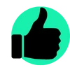 Icon thumbs up