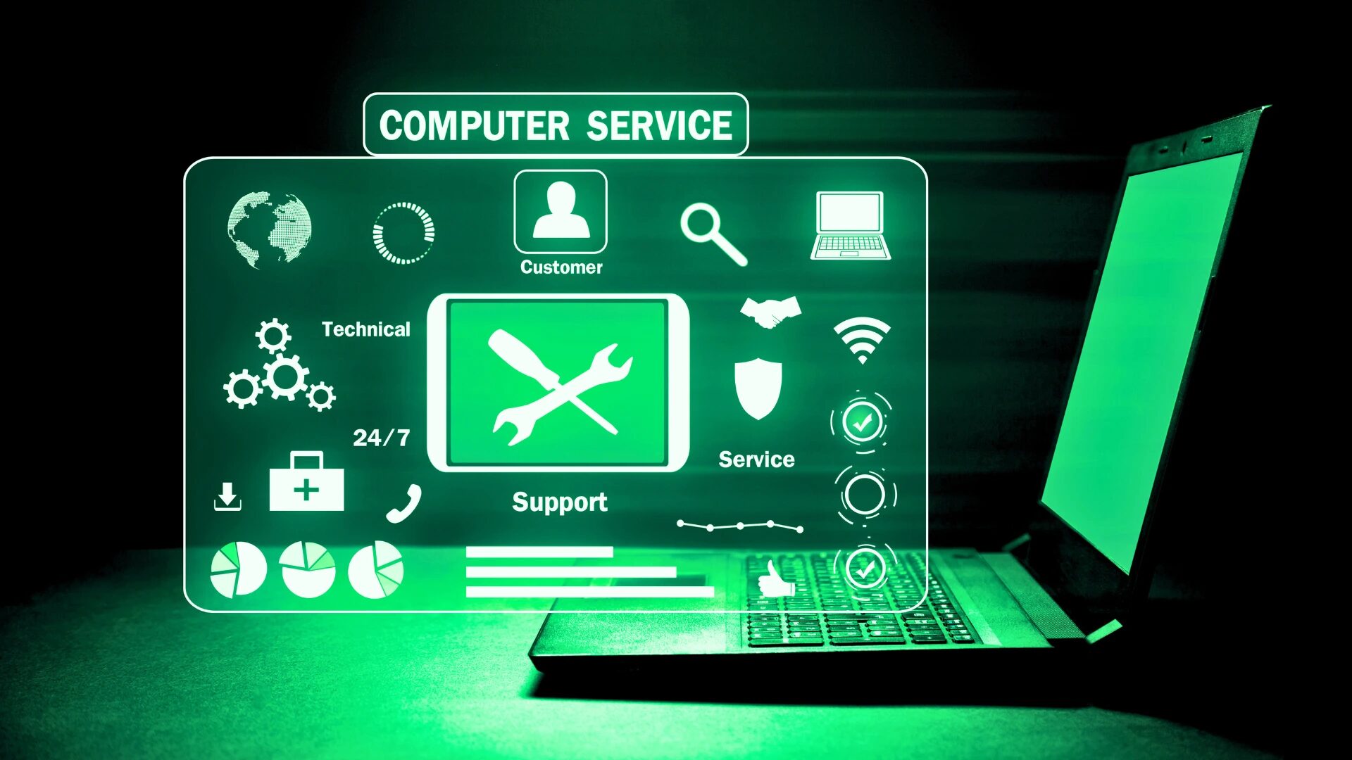 EDV Dienstleistungen - Warum braucht man Sie? 1 EDV Dienstleistungen PC Background