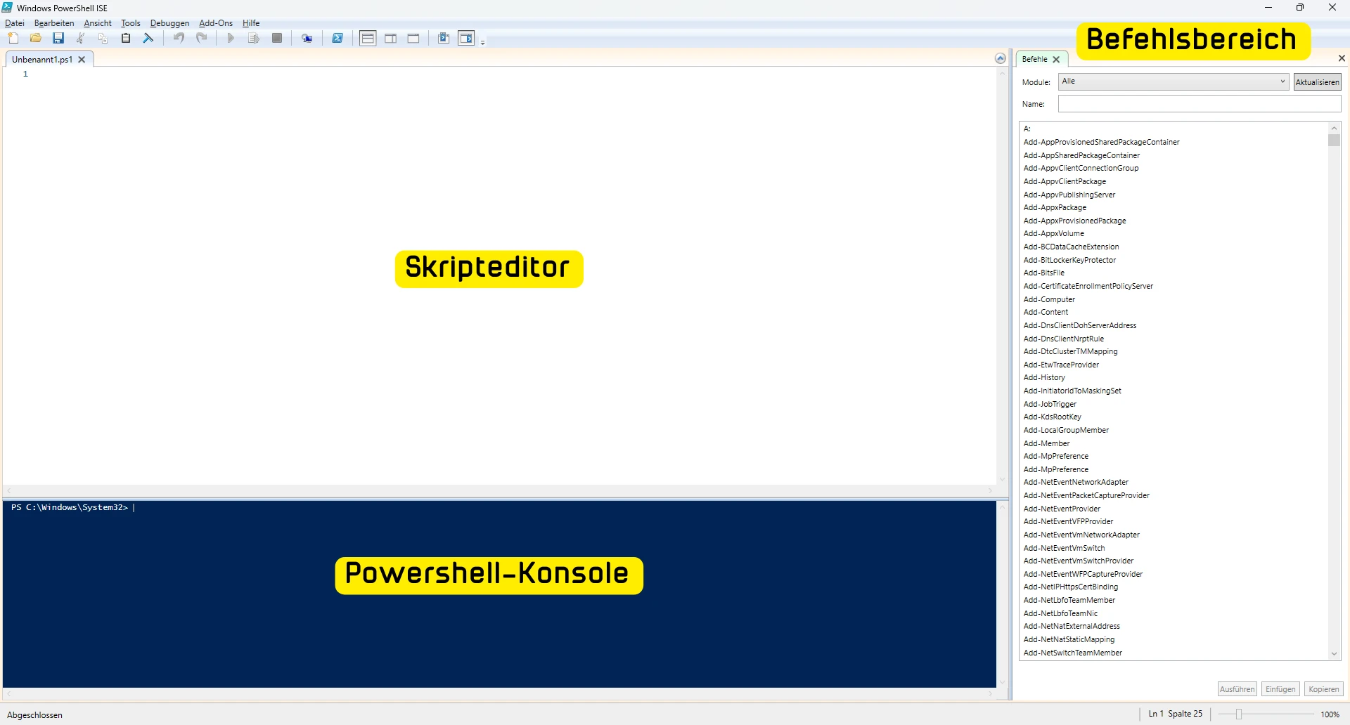 Powershell-ISE-Editor-Windows-11