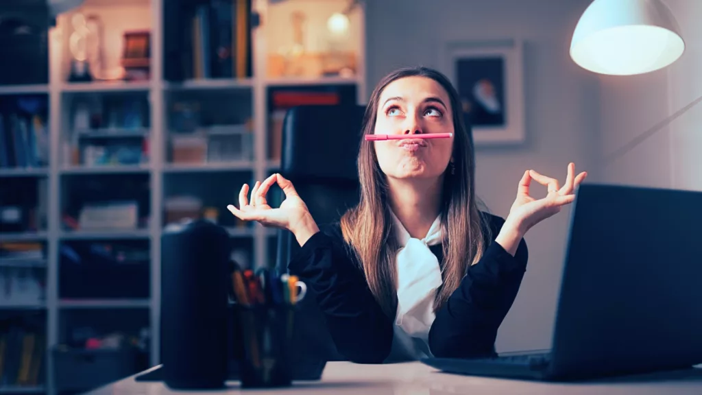 Work Life Balance Person