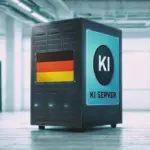 KI in Deutschen Unternehmen 2026 Titelbild KI-Server