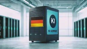 KI in Deutschen Unternehmen 2026 - Datensouveränität als wichtiger Schlüsselpunkt 5 KI in Deutschen Unternehmen 2026 Titelbild KI-Server