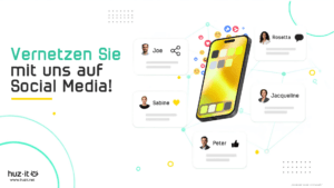 Folge uns auf Social Media - Kanäle in der Übersicht Titelbild